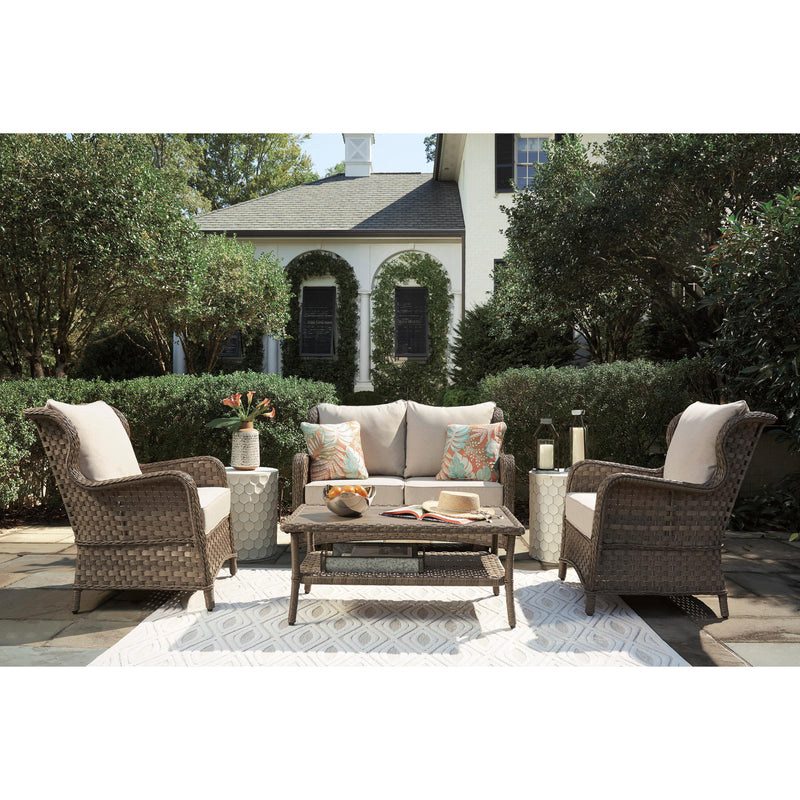 Signature Design by Ashley Outdoor Seating Loveseats P361-835 IMAGE 8