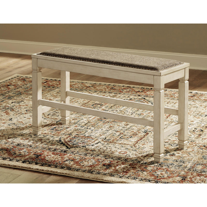 Signature Design by Ashley Bolanburg Counter Height Bench D647-09 IMAGE 6