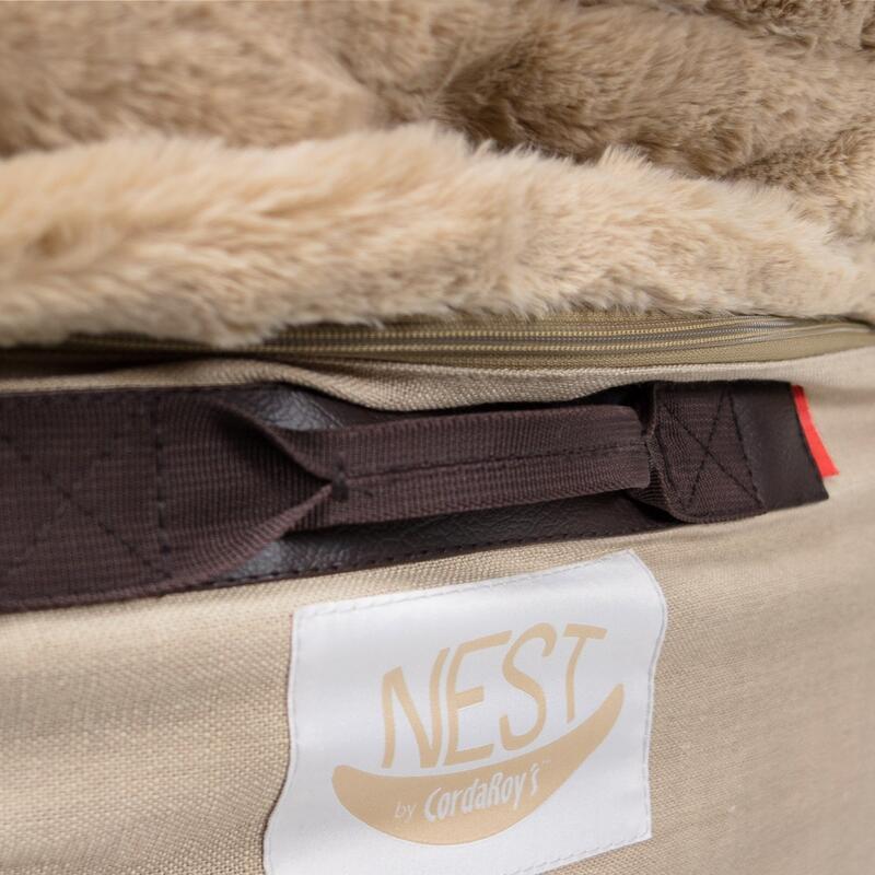 CordaRoy's Nest Bean/Foam Fabric Accent Chair KC-NEST-BG IMAGE 3
