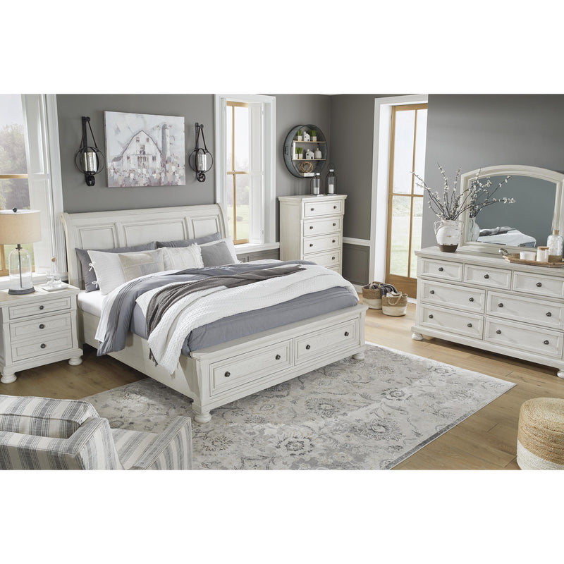 Ashley Robbinsdale Queen Sleigh Bed with Storage B742-74/B742-77/B742-98 IMAGE 6