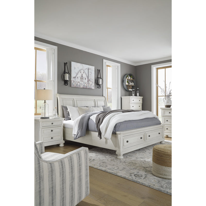 Ashley Robbinsdale Queen Sleigh Bed with Storage B742-74/B742-77/B742-98 IMAGE 7