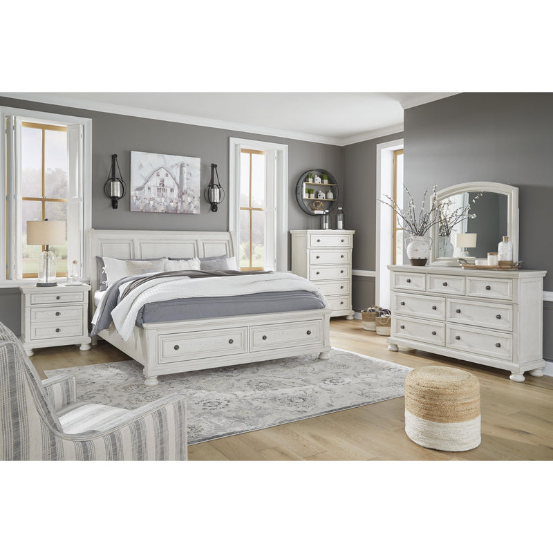 Ashley Robbinsdale Queen Sleigh Bed with Storage B742-74/B742-77/B742-98 IMAGE 8