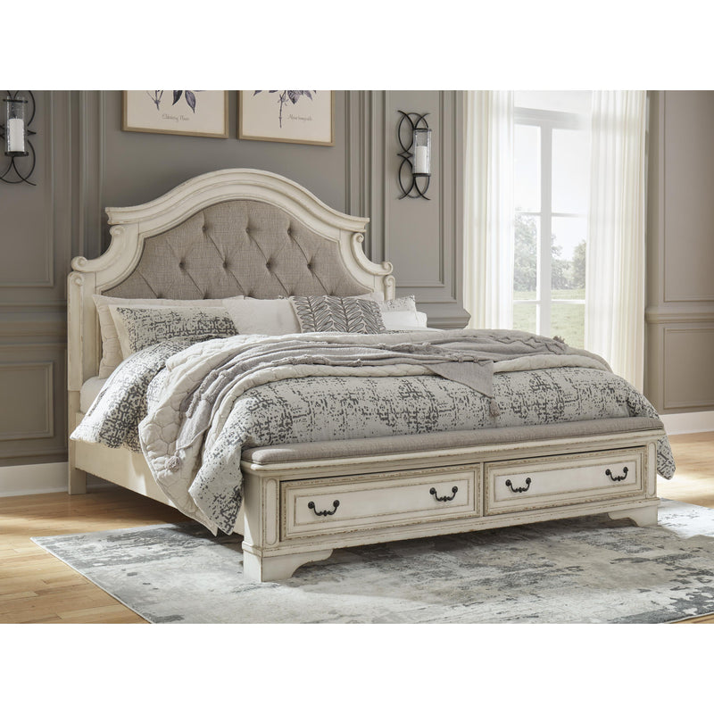 Signature Design by Ashley Realyn Queen Upholstered Bed B743-57/B743-54S/B743-196 IMAGE 5