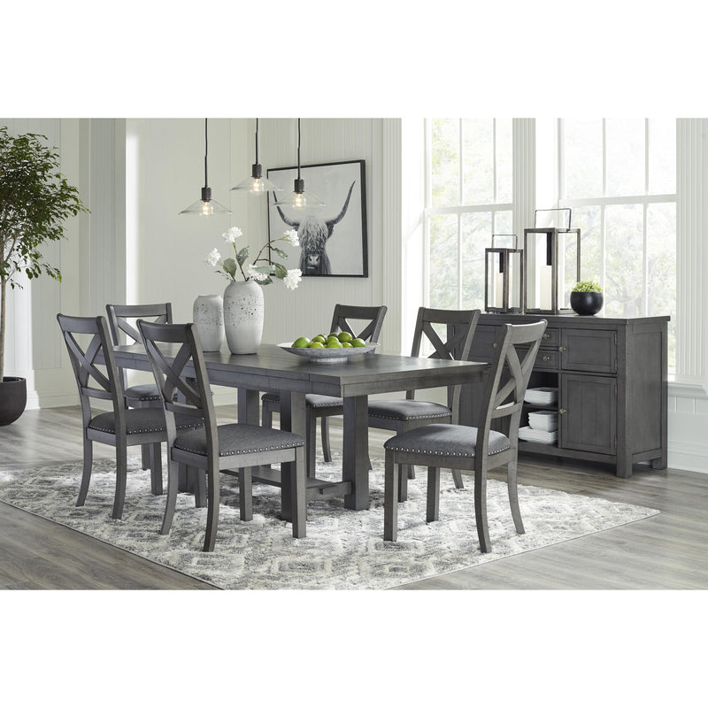 Signature Design by Ashley Myshanna Dining Table with Pedestal Base D629-45 IMAGE 10