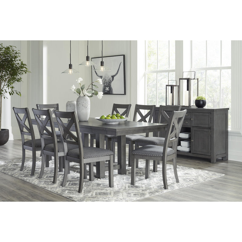 Signature Design by Ashley Myshanna Dining Table with Pedestal Base D629-45 IMAGE 11