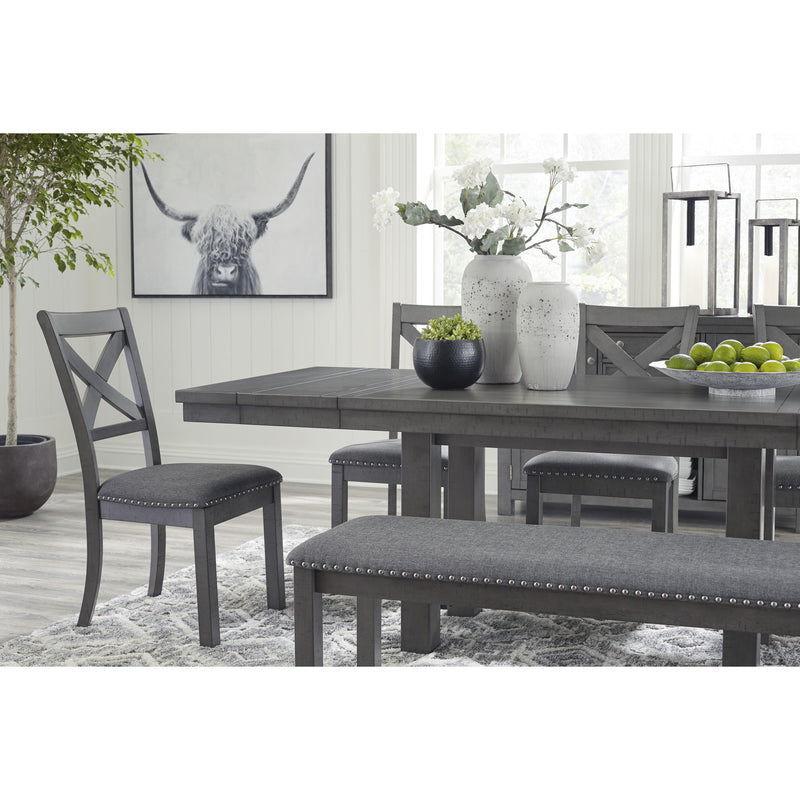 Signature Design by Ashley Myshanna Dining Table with Pedestal Base D629-45 IMAGE 7